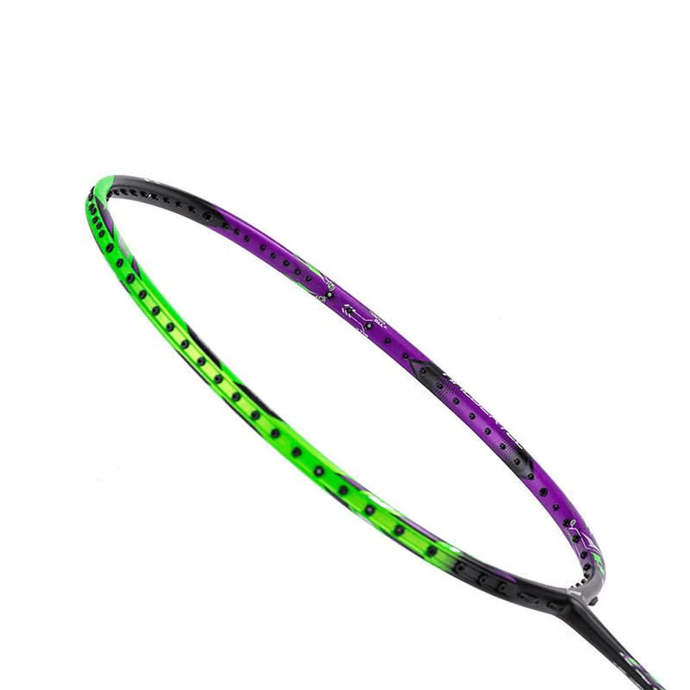 Li-Ning Halbertec 9000 Badminton Racquet 4UG5 AYPU021-4 Green/Purple