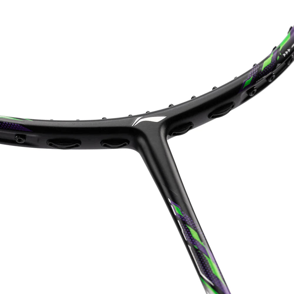 Li-Ning Halbertec 9000 Badminton Racquet 4UG5 AYPU021-4 Green/Purple