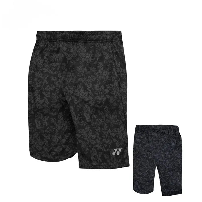 YONEX Men’s Shorts SM-S092-3387-ESST4-S - JET BLACK