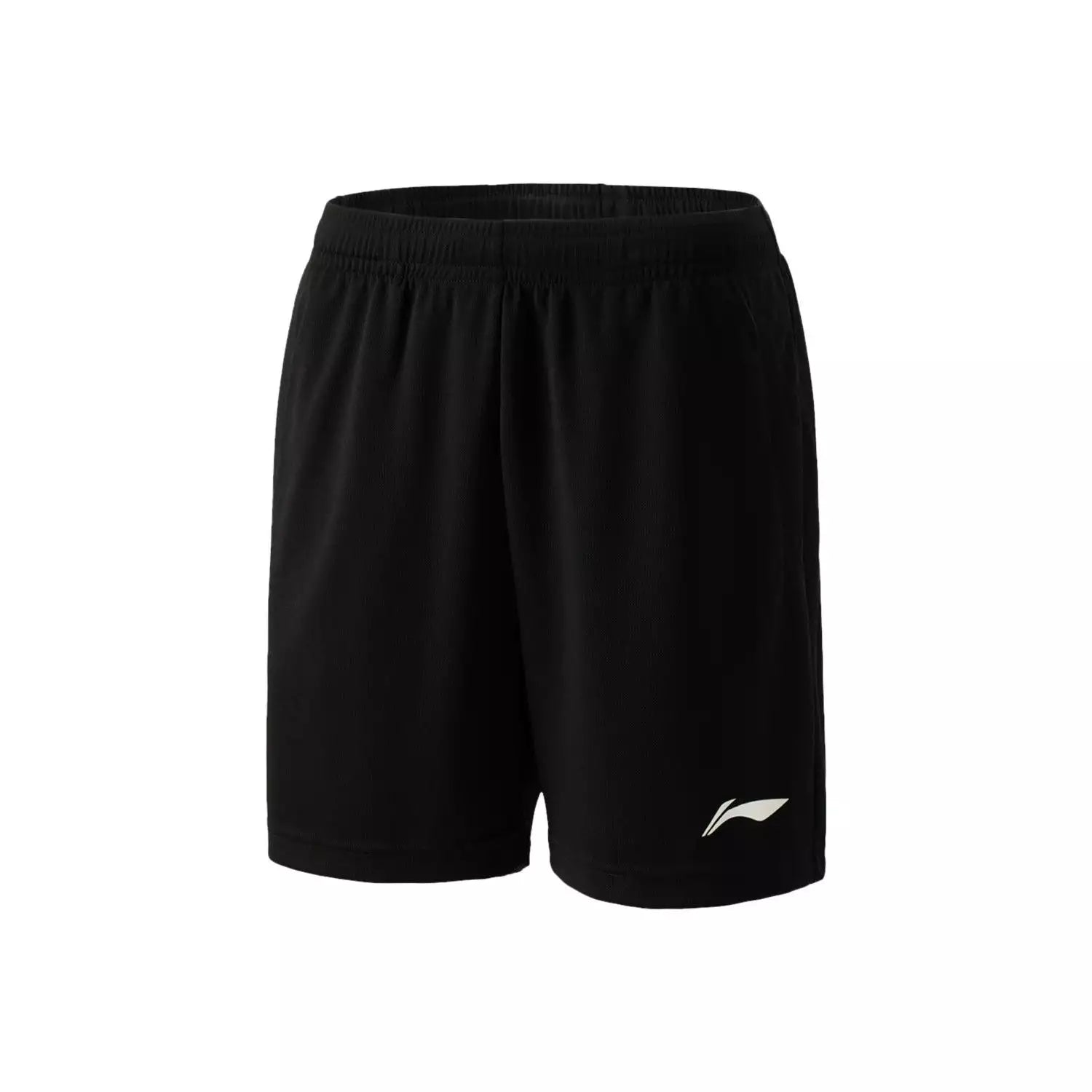 Li Ning Unisex Fast Dry Badminton T-Shirts/Shorts Set -Black - AATV041-1