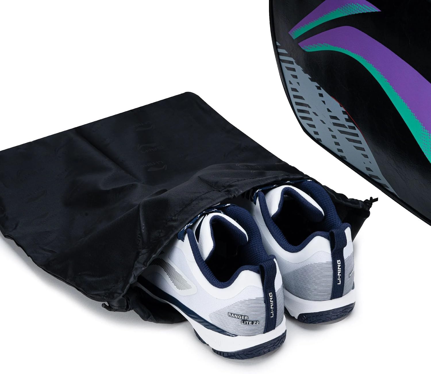 Li-Ning Dolph 6-in-1 Thermal Badminton Kit Bag ABDU309-1 - Purple/Black