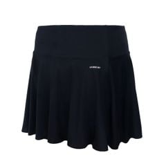 LI-NING WOMENS BADMINTON QUICK-DRY FIT SKIRT- BLACK ASKW174-1