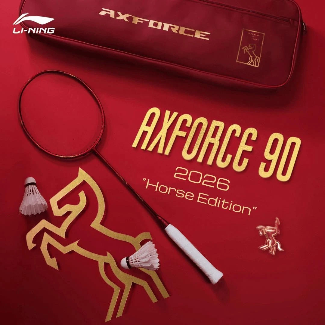 Li-Ning Axforce 90 Badminton Racquet 4U/5U 2026 Limited Chinese New Year Edition With Racquet Bag