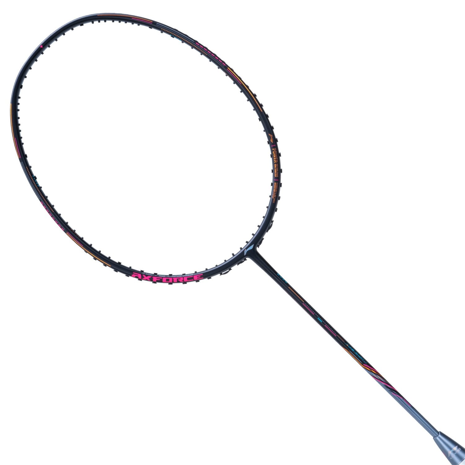 LI-NING AXFORCE 80 BADMINTON RACQUET - BLACK/GOLD - AYPT271