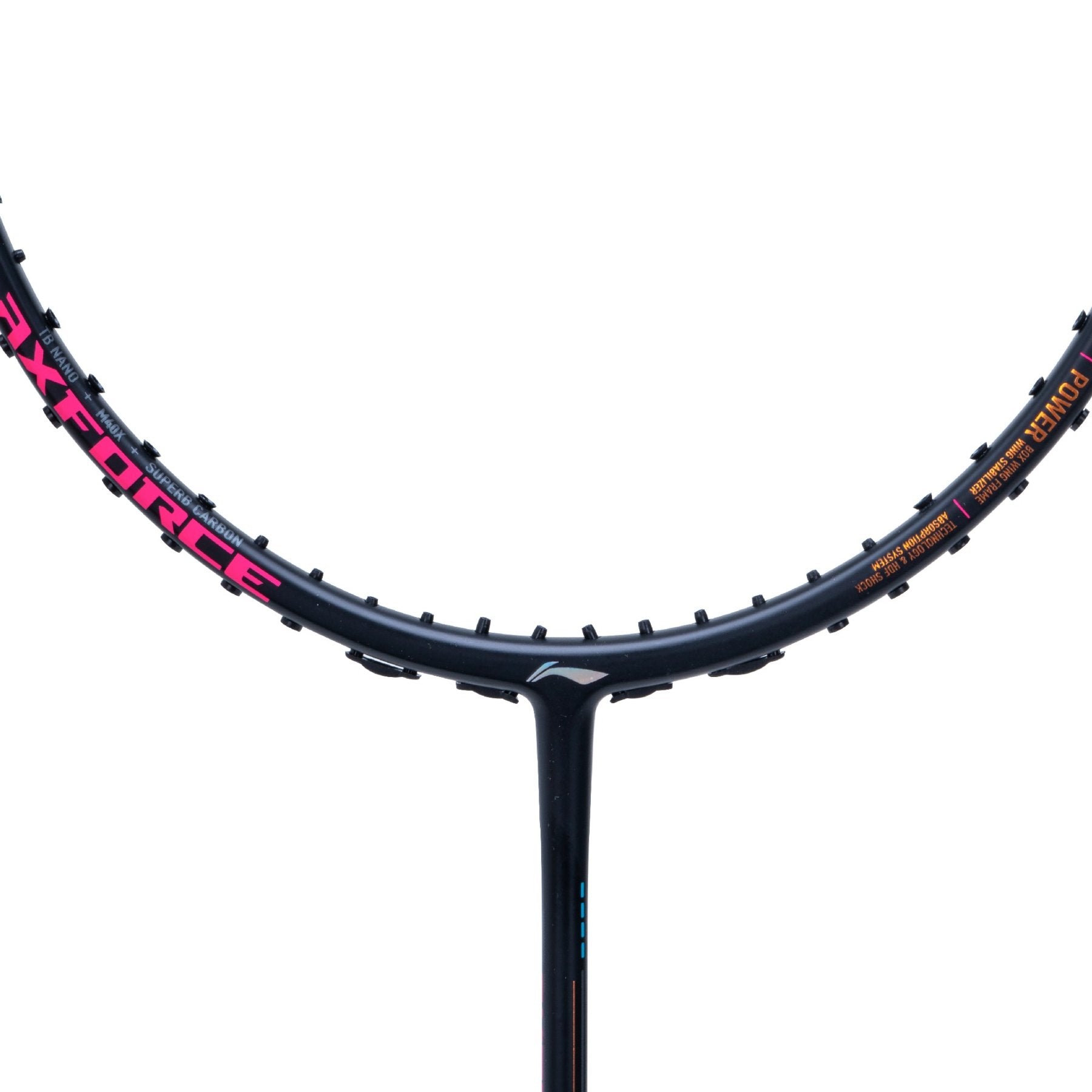 LI-NING AXFORCE 80 BADMINTON RACQUET - BLACK/GOLD - AYPT271