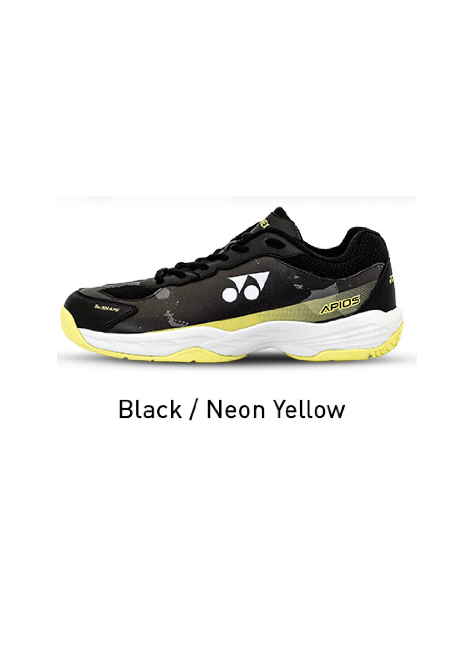 Yonex 2026 APIOS Speed Badminton Shoes BLACK/NEON