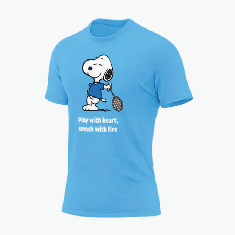 T-Shirt  Sports Snoopy Graphic Jersey | BLUE