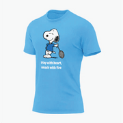 T-Shirt  Sports Snoopy Graphic Jersey | BLUE