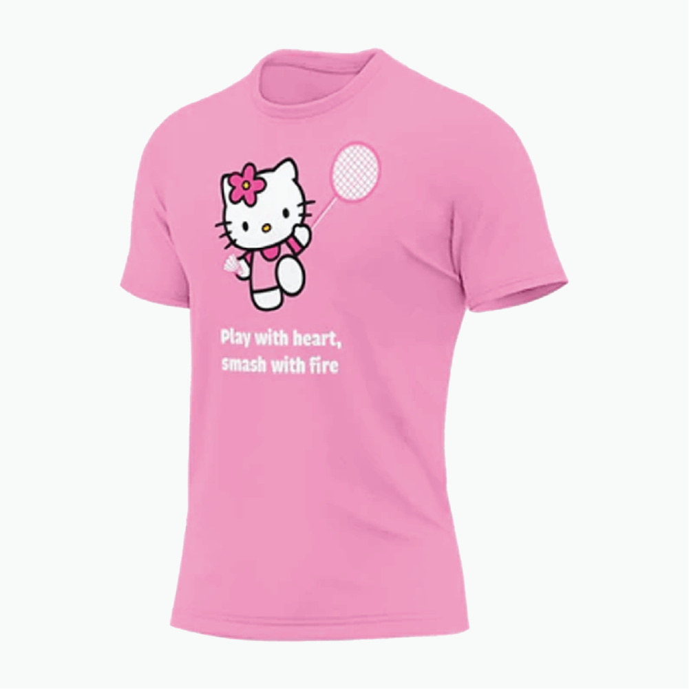 T-Shirt  Sports Hello Kitty Graphic Jersey | PINK