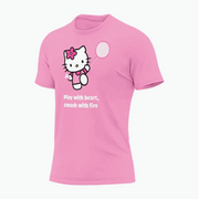 T-Shirt  Sports Hello Kitty Graphic Jersey | PINK