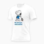 T-Shirt  Sports Snoopy Graphic Jersey | WHITE