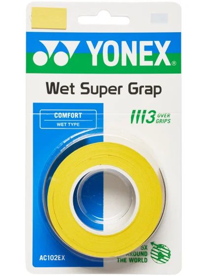 YONEX Wet Super Grap AC102EX (3 Pack)