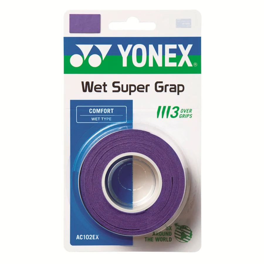 YONEX Wet Super Grap AC102EX (3 Pack)