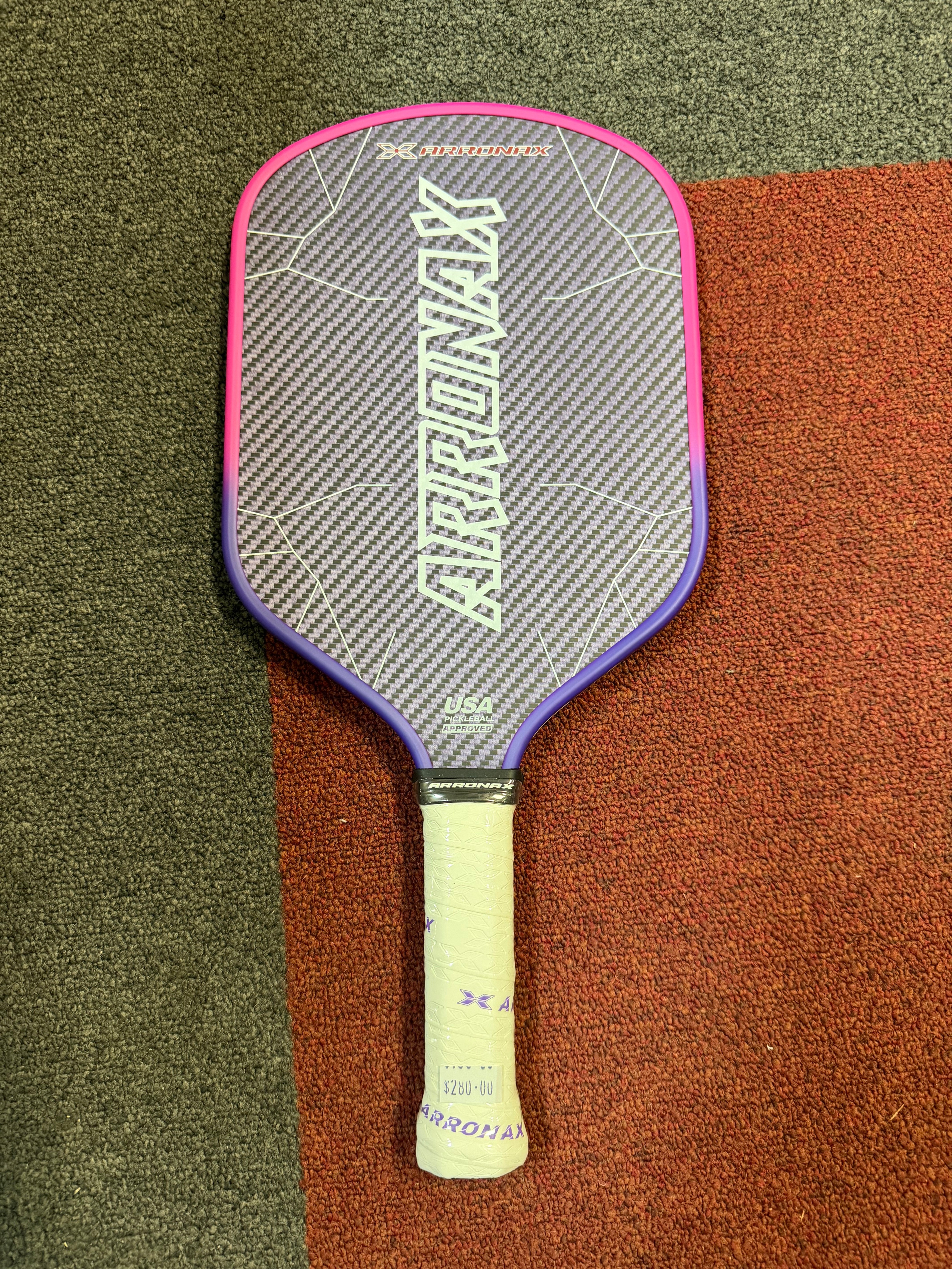 Arronax Carbon Fiber Pickleball Paddle – USA Pickleball Approved | High Control & Power