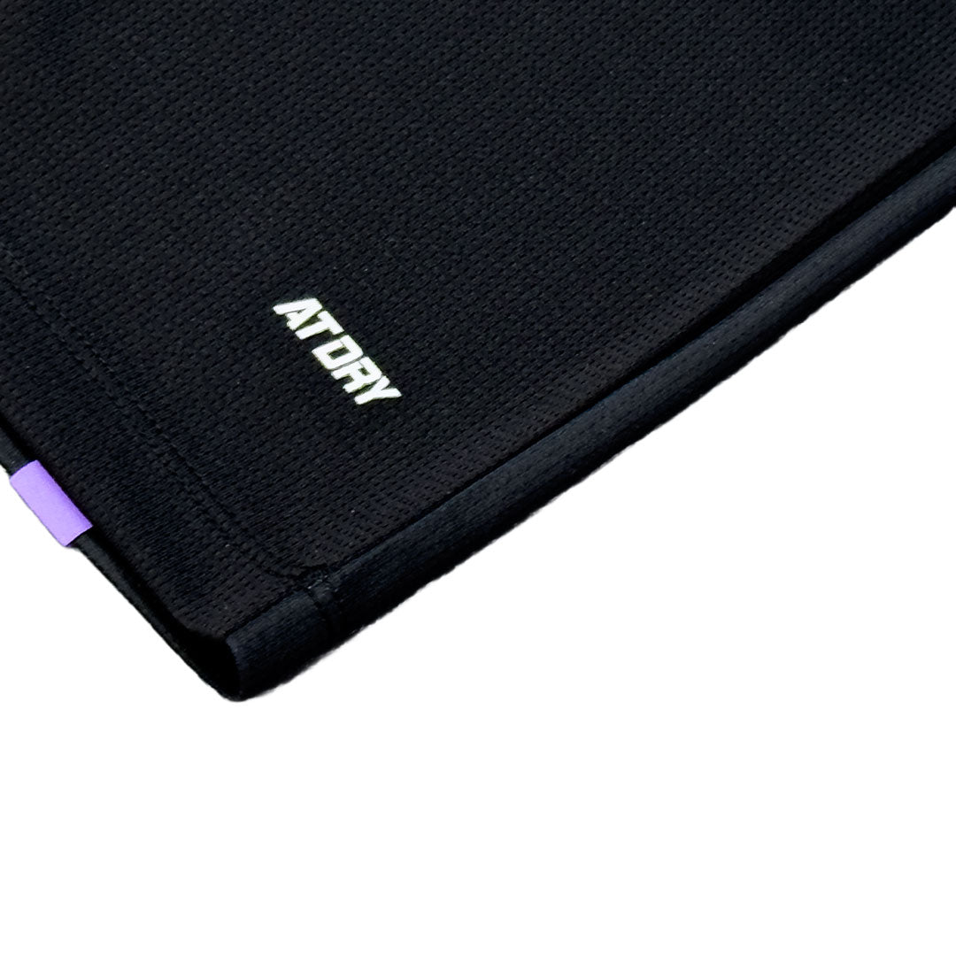 LI-NING UNISEX BADMINTON QUICK-DRY T-SHIRT - BLACK - AHSV045-1