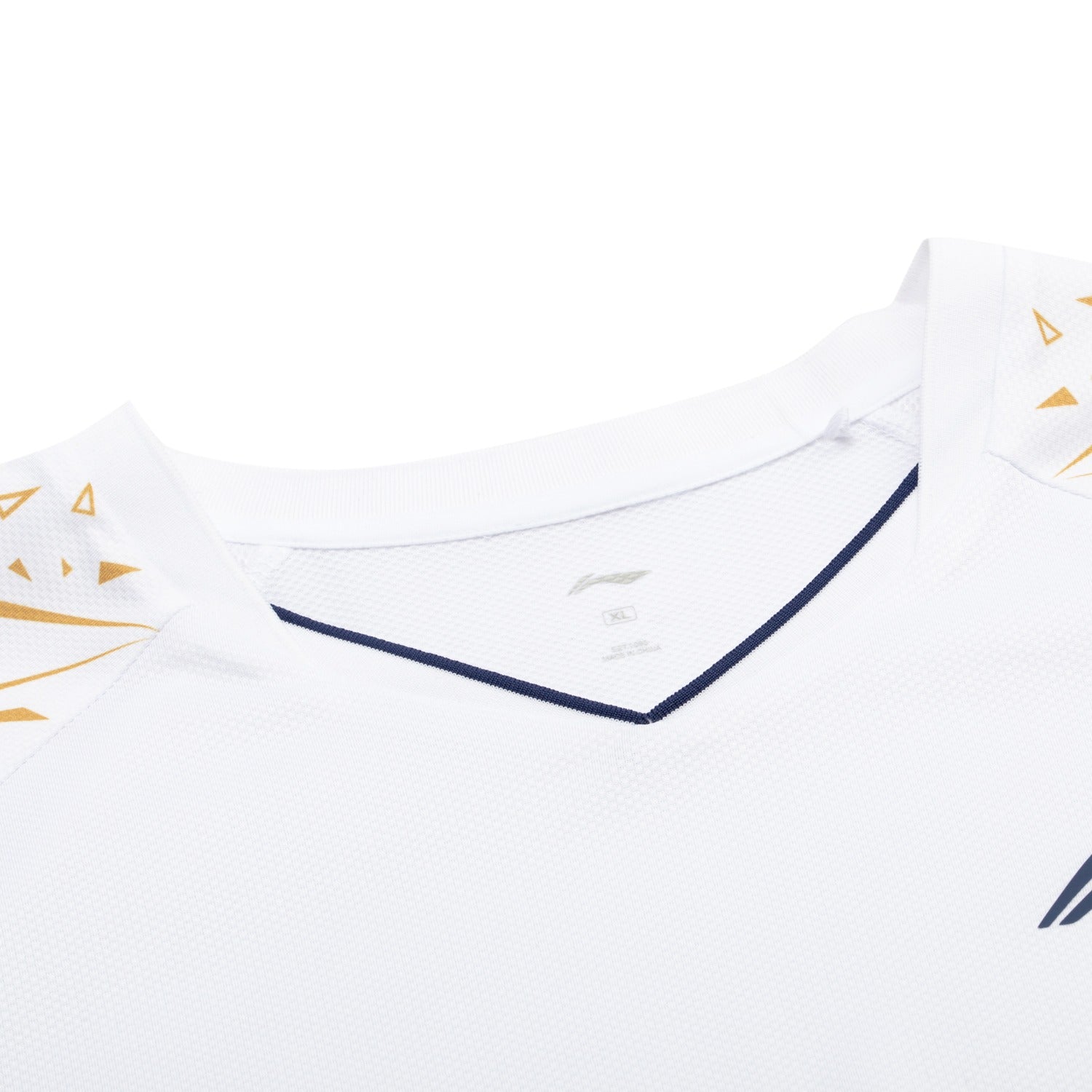 LI-NING UNISEX BADMINTON TOURNAMENT JERSEY - WHITE- AAYV021-2