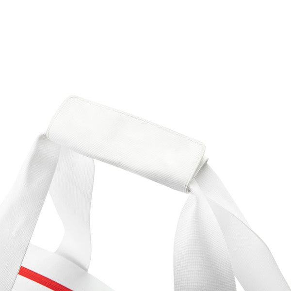 LI-NING BADMINTON RACQUET SQUARE BAG - WHITE - ABLU067-2