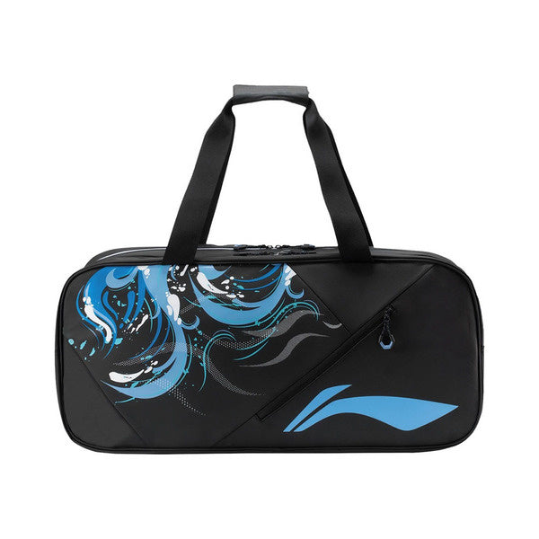 LI-NING BADMINTON RACQUET SQUARE BAG - BLACK - ABLU067-1