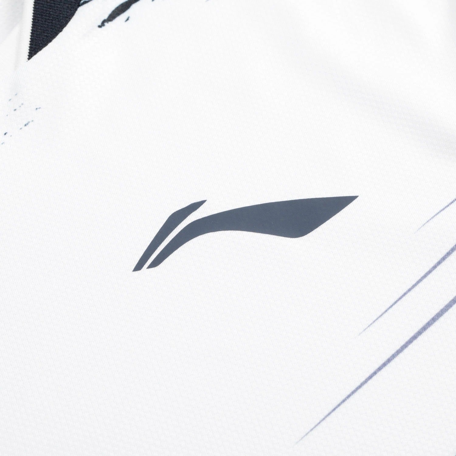 LI-NING UNISEX BADMINTON TOURNAMENT JERSEY - WHITE - AAYV025-2