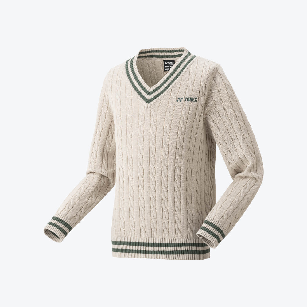 YONEX UNISEX SWEATER YM0038EX OATMEAL