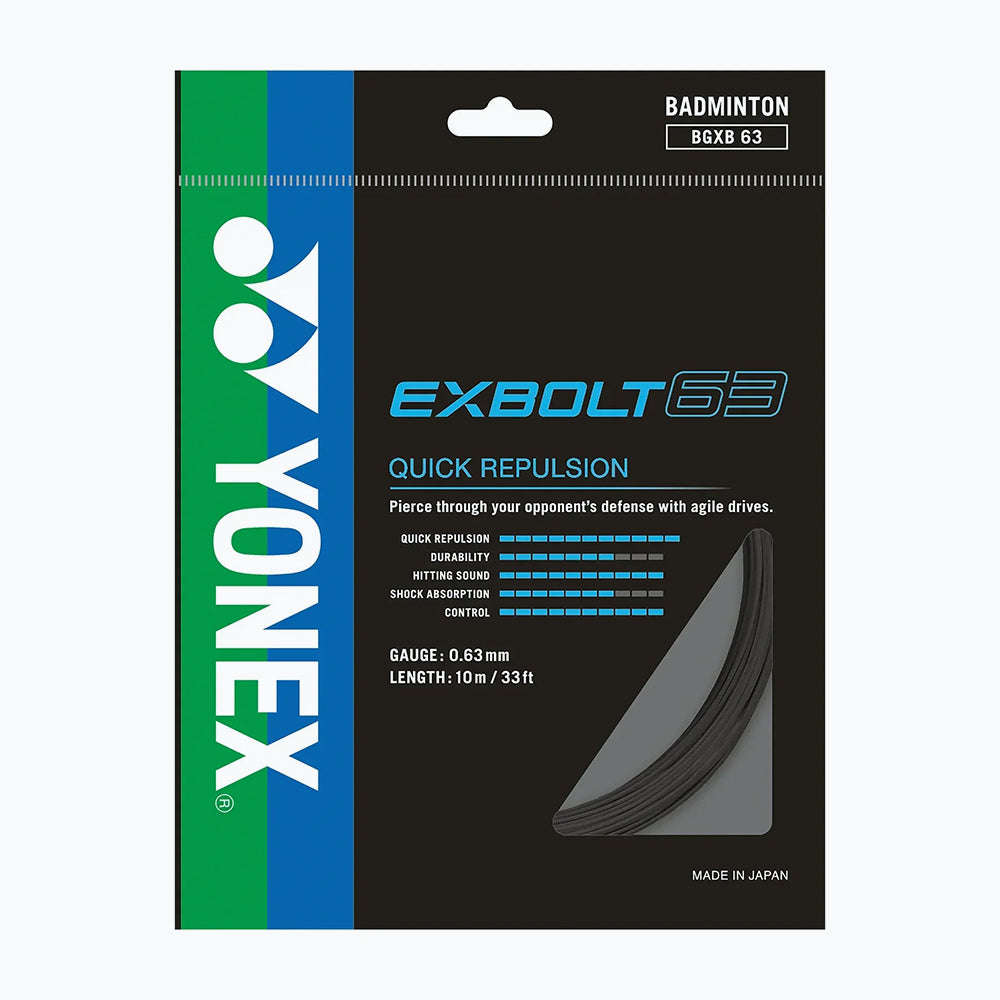 Yonex string Exbolt 63