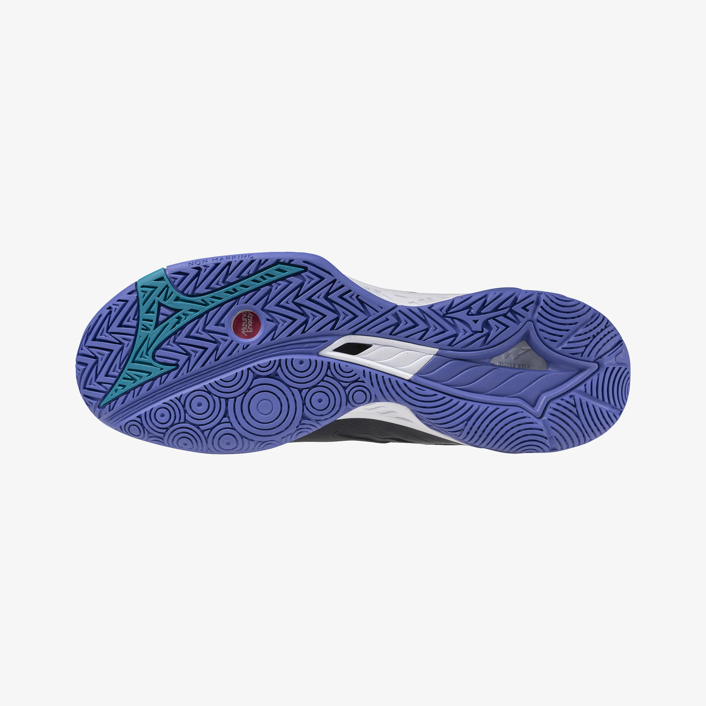 MIZUNO WAVE FANG 2 UNISEX Badminton Shoes 71GA2313-46 - Blue Granite/White/Iris Boom