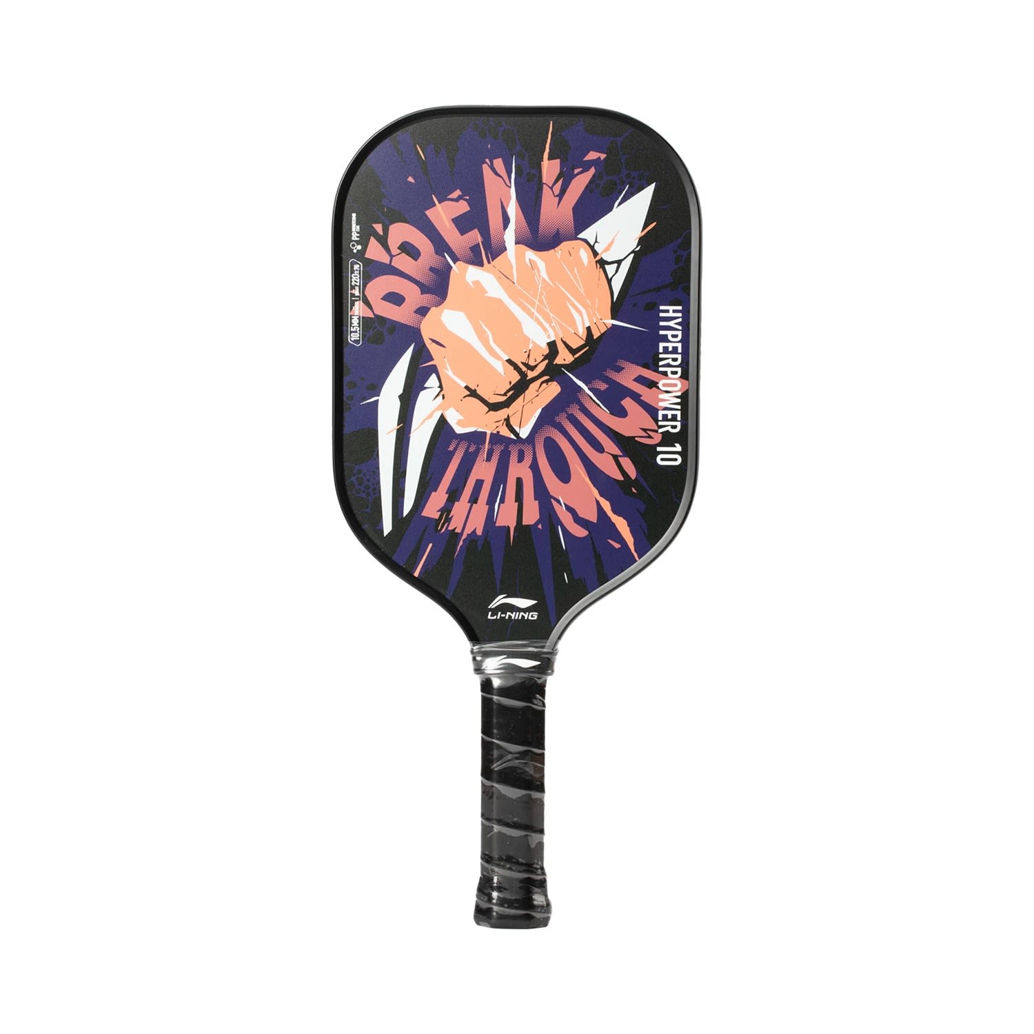 Li-Ning Pickleball Paddle Hyperpower 10 (Acpv067-10) Black