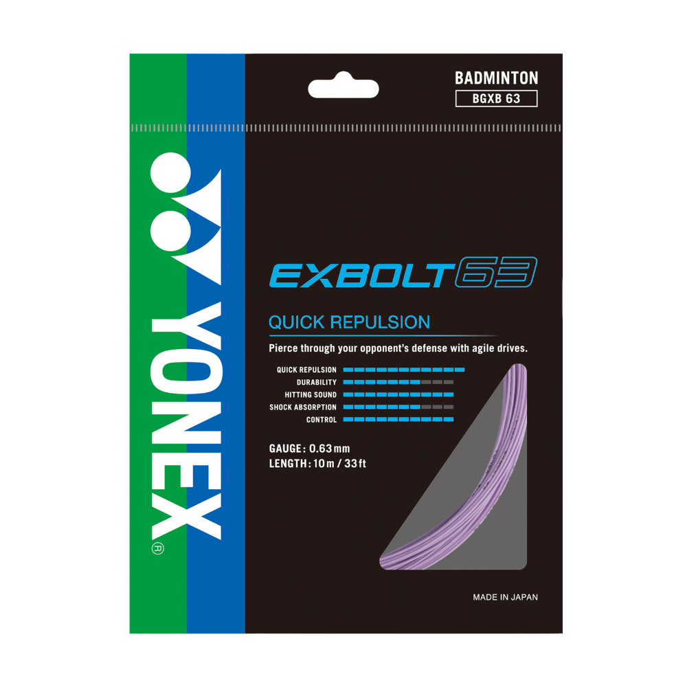 Yonex string Exbolt 63 Lavende