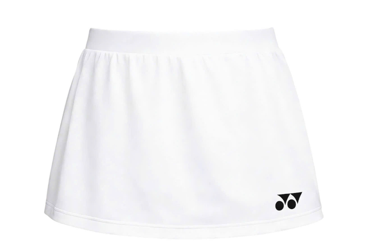 Yonex Badminton Sports Skirt Solid White