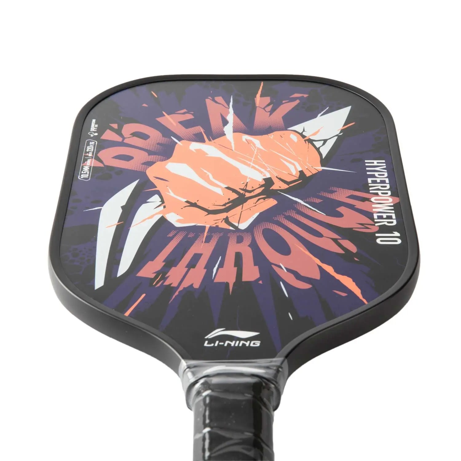 Li-Ning Pickleball Paddle Hyperpower 10 (Acpv067-10) Black