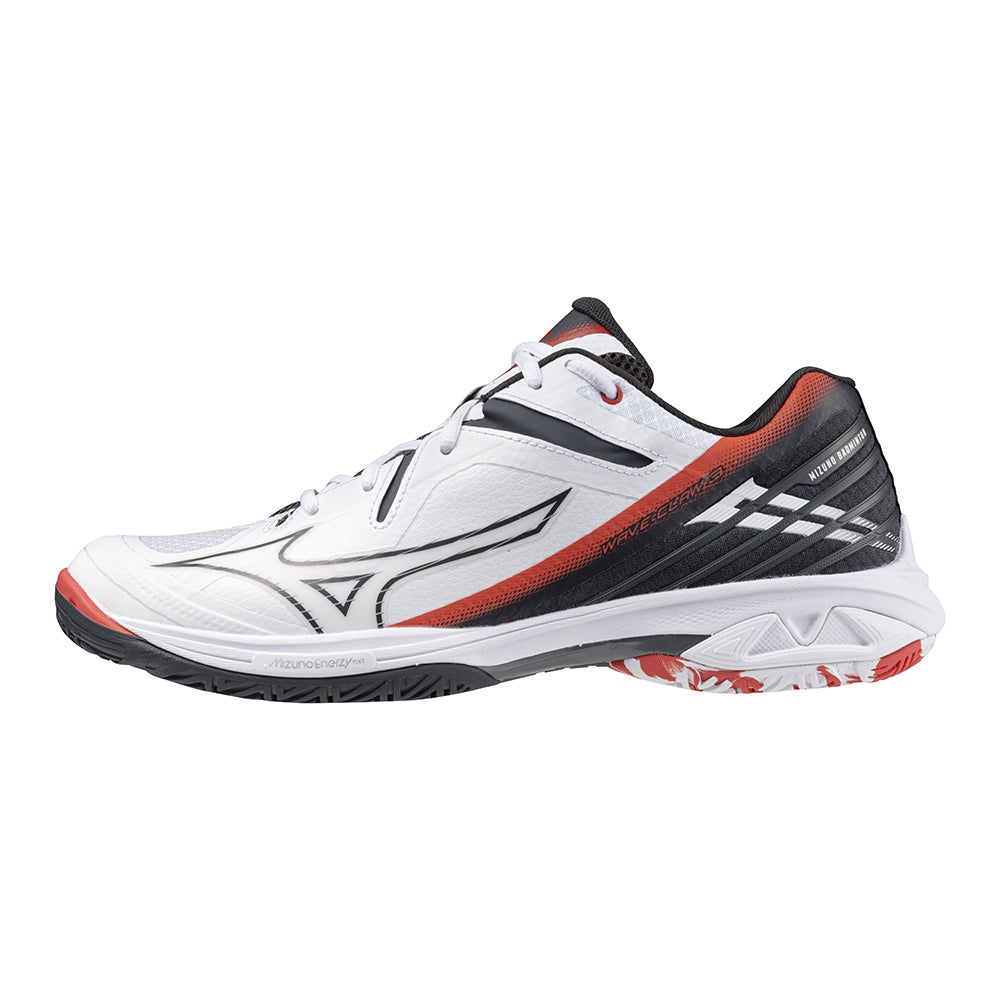 Mizuno Wave Claw 3  White/Ebony/Radiant Red - 71GA244303