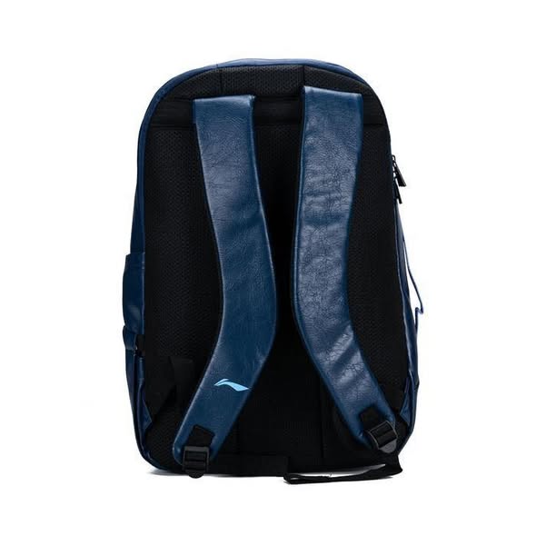 Li-Ning Velocity Badminton Backpack (Navy Blue) || High Quality Leather || ABSU385-3