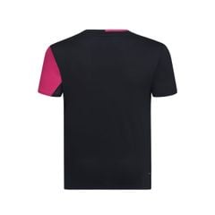 LI-NING UNISEX BADMINTON QUICK-DRY T-SHIRT - BLACK/PINK - AAYW053-1V