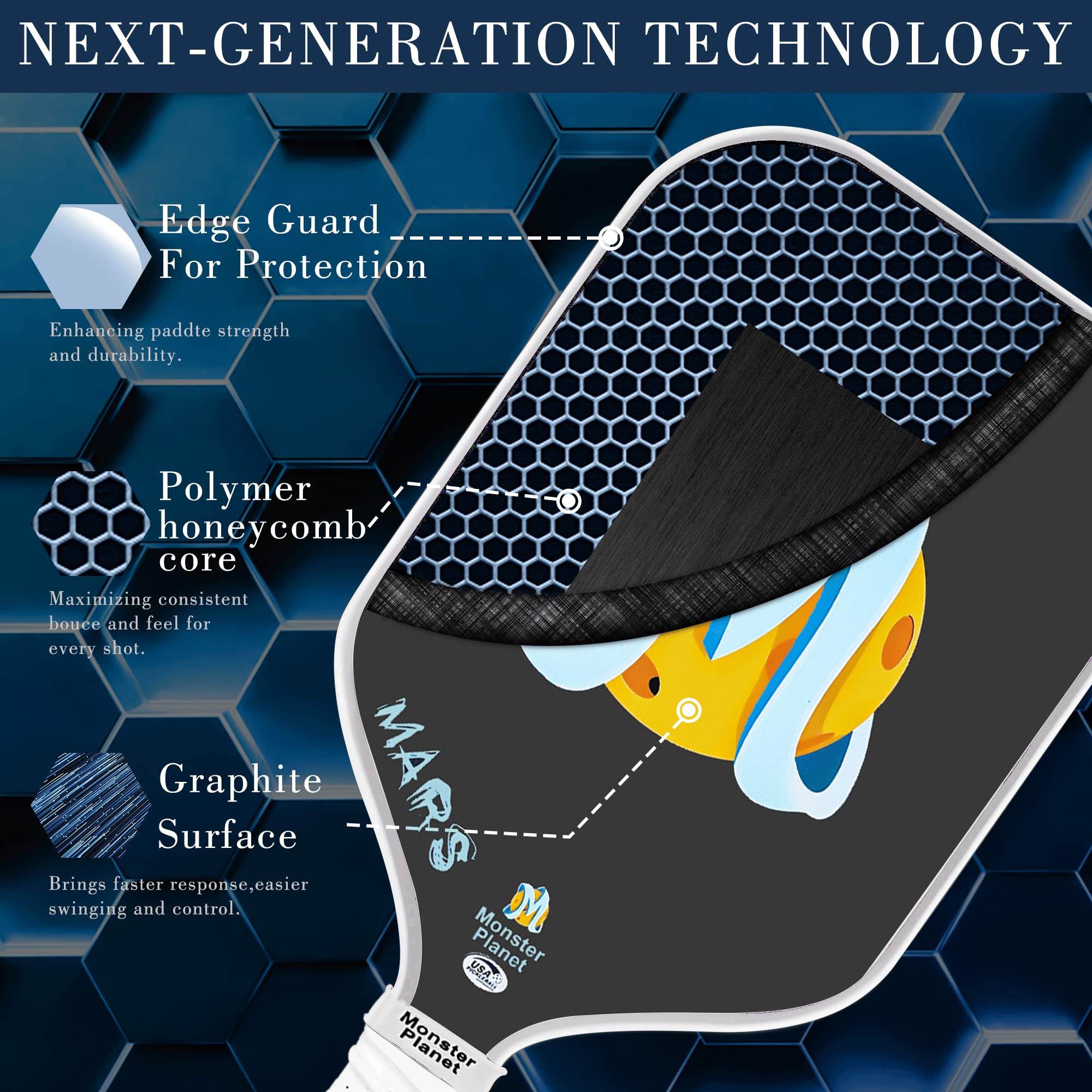 Standard Pickle Ball Paddle