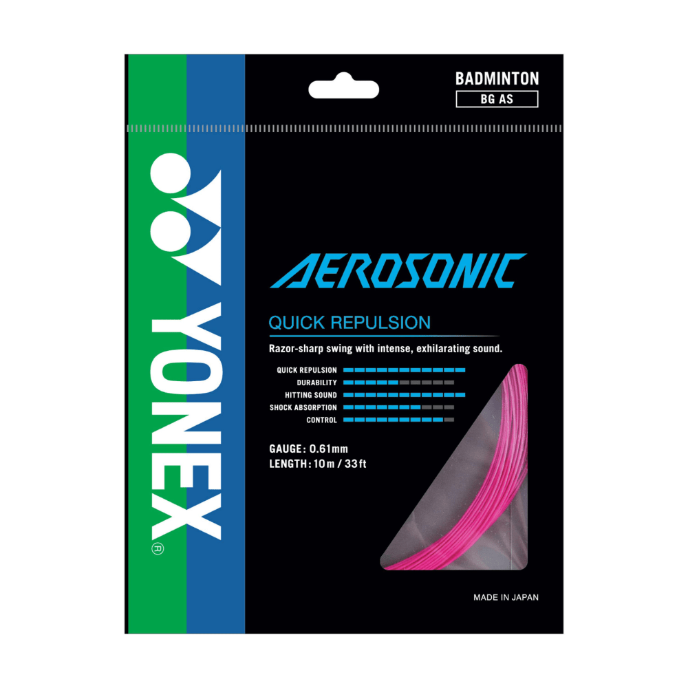 Yonex string Aerosonic Bright Pink