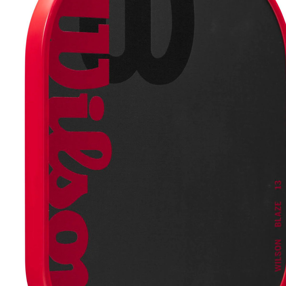 Wilson Blaze 13 Pickleball Paddle Black Red