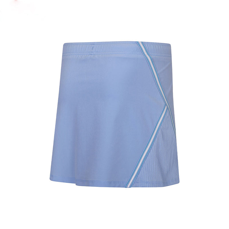 LI-NING WOMEN'S BADMINTON QUICK-DRY SKIRT - WINDMILL BLUE - ASKW066-4