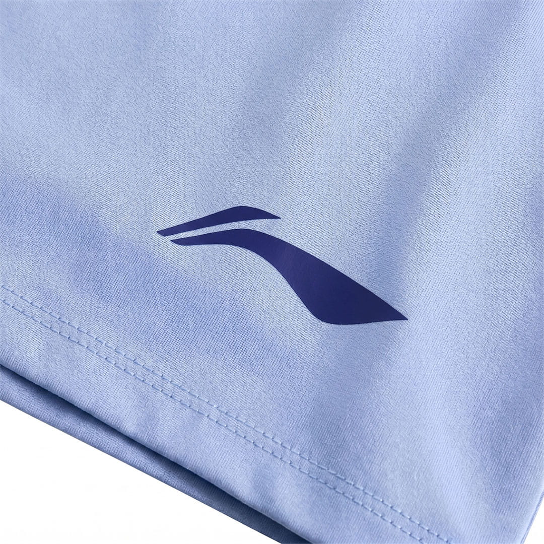 LI-NING WOMEN'S BADMINTON QUICK-DRY SKIRT - WINDMILL BLUE - ASKW066-4