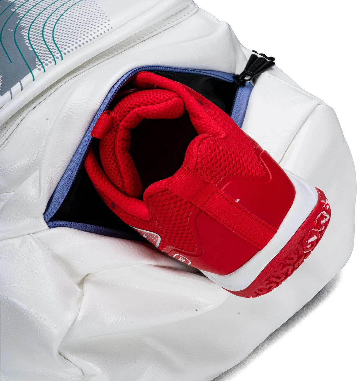 Li-Ning Velocity Badminton Backpack (White) || High Quality Leather || ABSU385-2